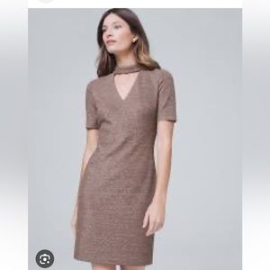 NWT White House Black Market Sparkle-Knit Shift Dress size 8